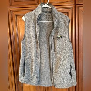 Guc LL Bean men’s vest sweaterfleece